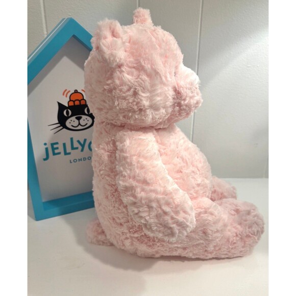 Jellycat Leola Bear  [Large]  Bartholomew Pink version - Picture 5 of 8